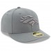Men's Denver Broncos New Era Storm Gray League Basic Low Profile 59FIFTY Structured Hat 2533810